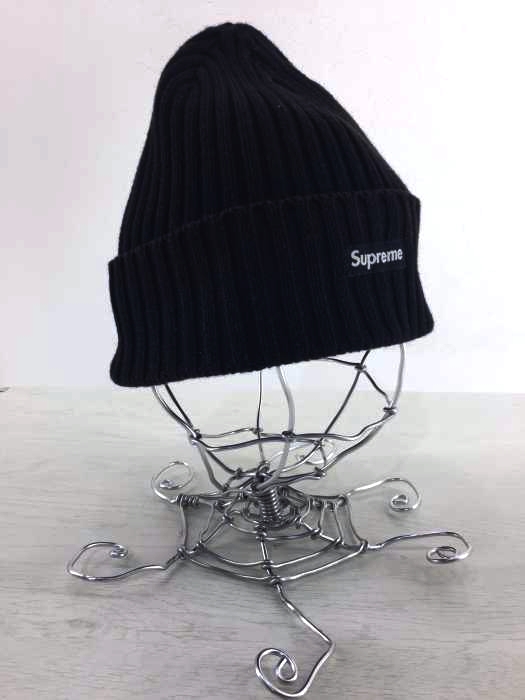 Supreme（シュプリーム） Overdyed Ribbed Beanie　スモールロゴ　ビーニー メンズ 帽子