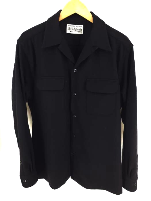 WACKO MARIA(ワコマリア) 19AW ウールオープンカラーシャツ メンズ トップス