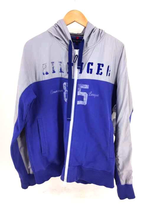 TOMMY HILFIGER（トミーヒルフィガー） 切替ジップアップパーカー メンズ トップス