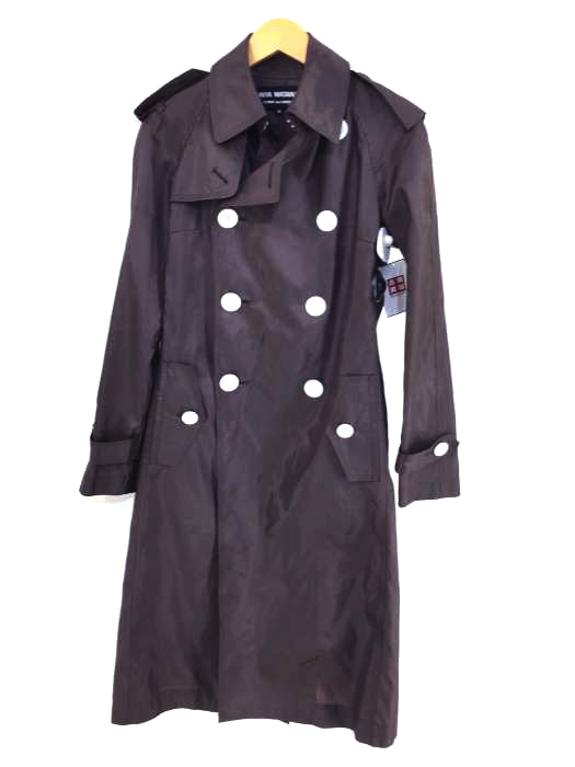 JUNYA WATANABE COMME des GARCONS（ジュンヤワタナベコムデギャルソン） AD2003 トレンチコート アルミボタン レディース アウター