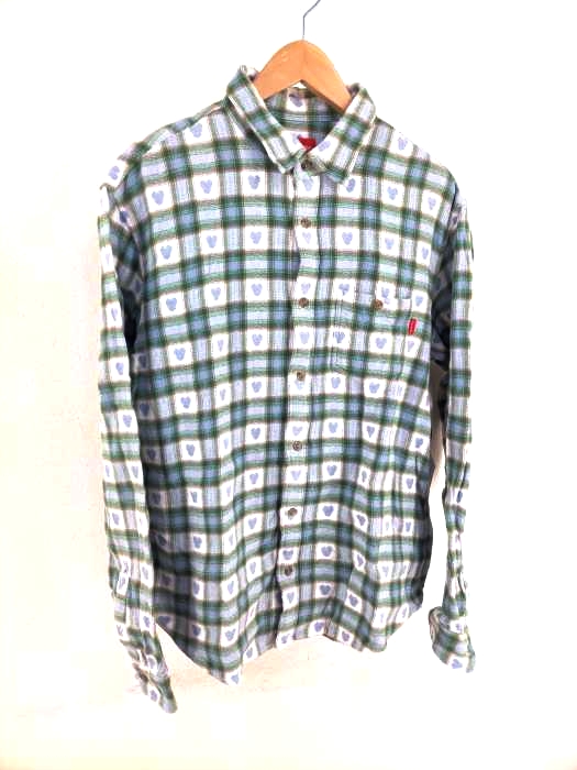 Supreme(シュプリーム) 16SS Hearts Plaid Flannel Shirt メンズ トップス