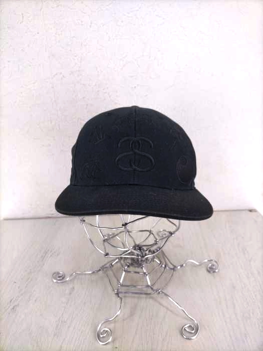 Stussy（ステューシー） Logo HISTory Cap ロゴ刺繍 6パネルキャップ メンズ 帽子