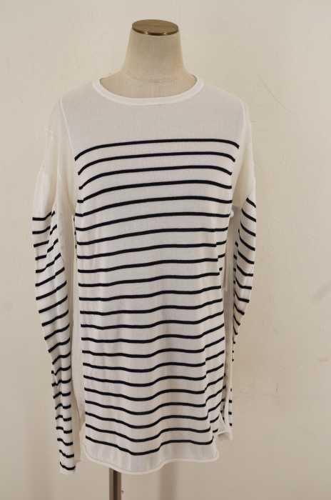 T by Alexander Wang  （ティーバイアレキサンダーワン） ボーダーニット レディース トップス