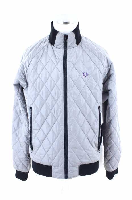 FRED PERRY (フレッドペリー) リバーシブルキルティングブルゾン メンズ アウター