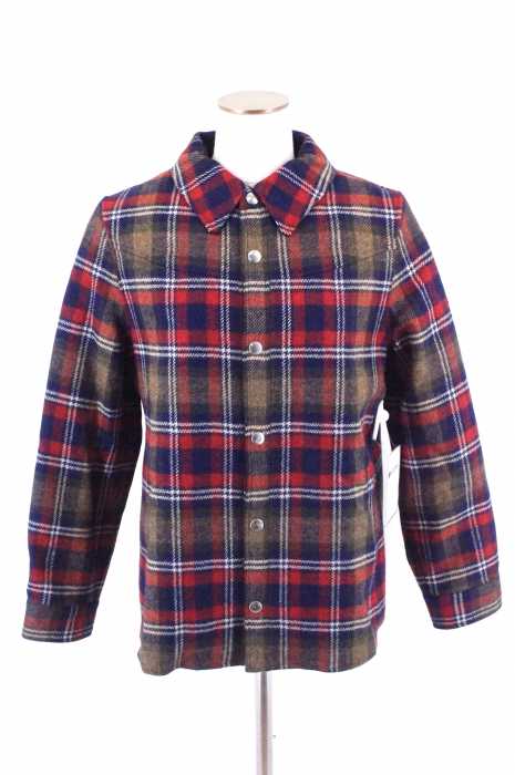A.P.C. (アー・ペー・セー) キルティングライナー付きチェック柄CPOジャケット レディース アウター