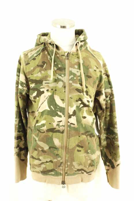 MAHARISHI （マハリシ） カモ柄ダブルジップパーカー メンズ トップス