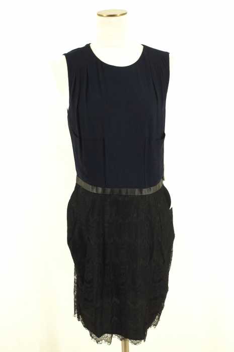 BY MALENE BIRGER （バイマレーヌバーガー） シースルーシルクノースリーブワンピース レディース ワンピース