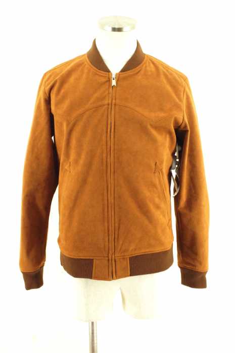 MR.GENTLEMAN （ミスタージェントルマン） ARTIFICAL NUBACK BOMBER JACKET　ボンバージャケット メンズ アウター