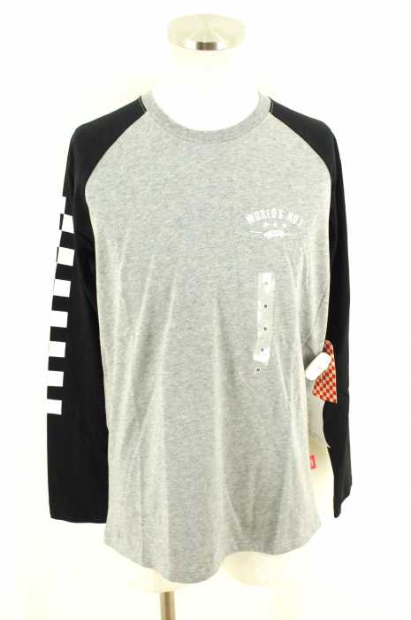 VANS （バンズ ） バッグプリントラグランTシャツ メンズ トップス