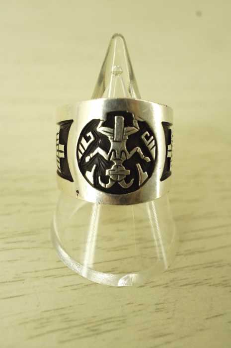 INDIAN JEWELRY （） ホピ族　Eddison Wadsworth　リング メンズ アクセサリー