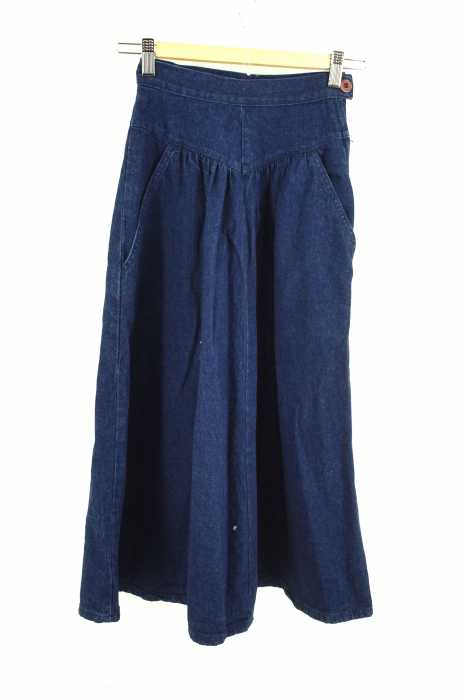 Wrangler （ラングラー） デニムロングフレア レディース スカート