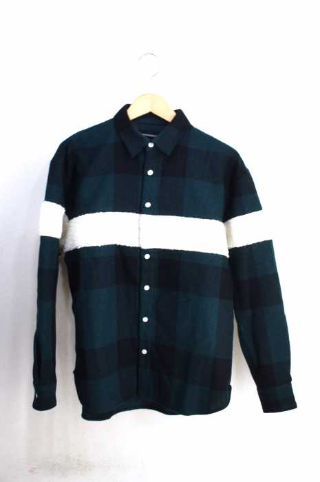 PHENOMENON(フェノメノン) BOA SWITCH CHECK SH boaswitch check shirt 切替チェックシャツ メンズ トップス