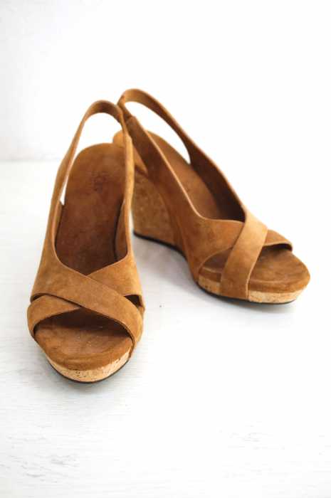 UGG (アグ) スウェード地ヒールパンプス レディース シューズ