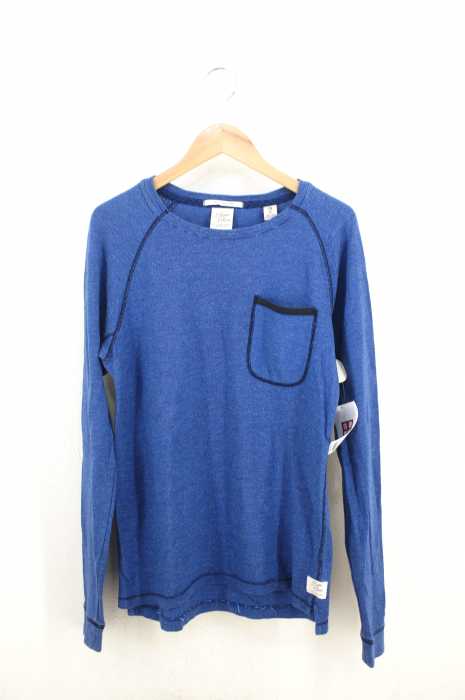 SCOTCH&SODA(スコッチアンドソーダ) ラグランスリーブステッチカットソー メンズ トップス