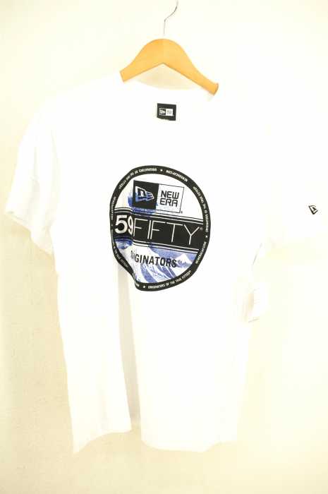 NEW ERA (ニューエラ) プリントクルーネックTee メンズ トップス