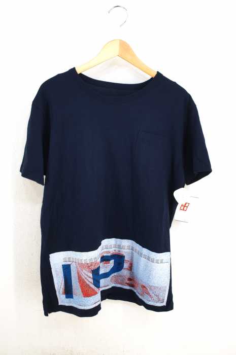 bodysong.（ボディソング） TEEJQP パッチ付きクルーネックTシャツ レディース トップス