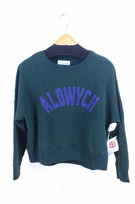 UNITED ARROWS green label relaxing （ユナイテッドアローズグリーンレーベルリラクシング） ALDWICH 裏起毛カレッジロゴプリントスウェット レディース トップス