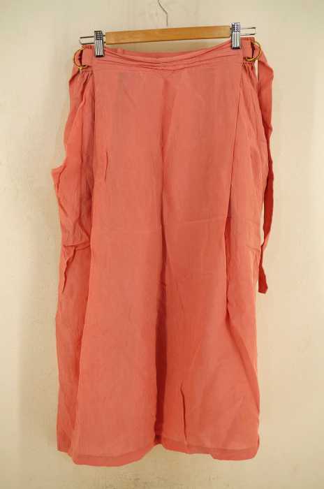 08sircus(ゼロエイトサーカス) viscorse washer tuck gather skirt レディース スカート