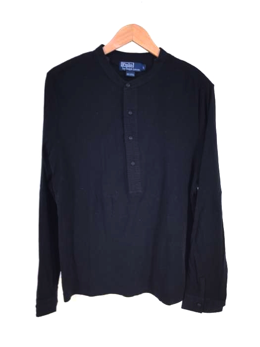 Polo by RALPH LAUREN(ポロバイラルフローレン) バンドカラーシャツ切替カットソー メンズ トップス