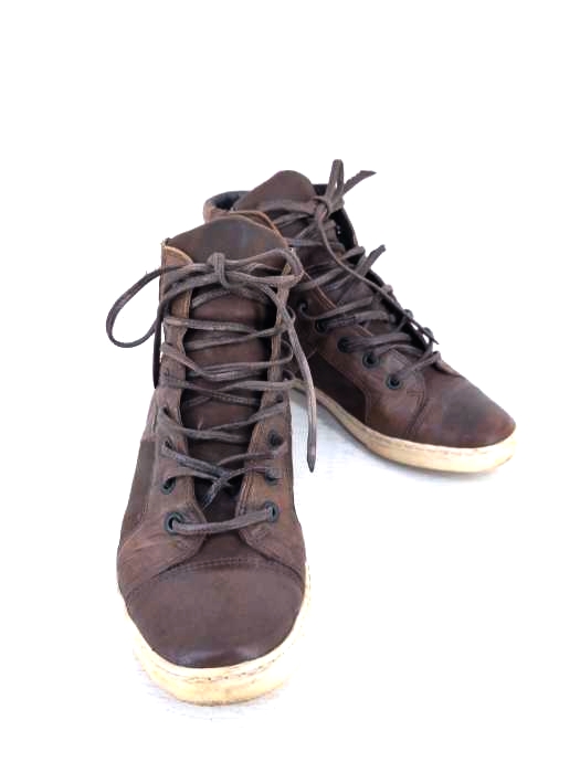 ALLSAINTS（オールセインツ） レザーハイカットスニーカー レディース シューズ