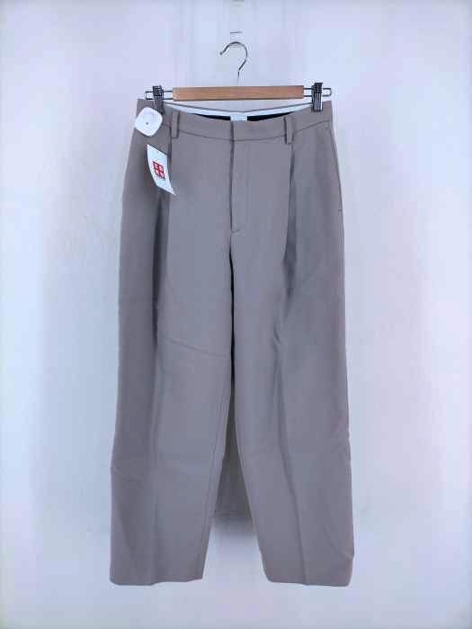 6 BEAUTY & YOUTH UNITED ARROWS(ロクビューティーアンドユースユナイテッドアローズ) 6MIXW/PL TUCK PT テーパードスラックス レディース パンツ