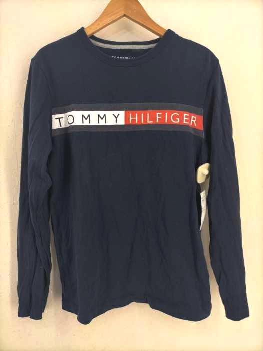 TOMMY HILFIGER（トミーヒルフィガー） 18AW ロゴ刺繍長袖カットソー メンズ トップス
