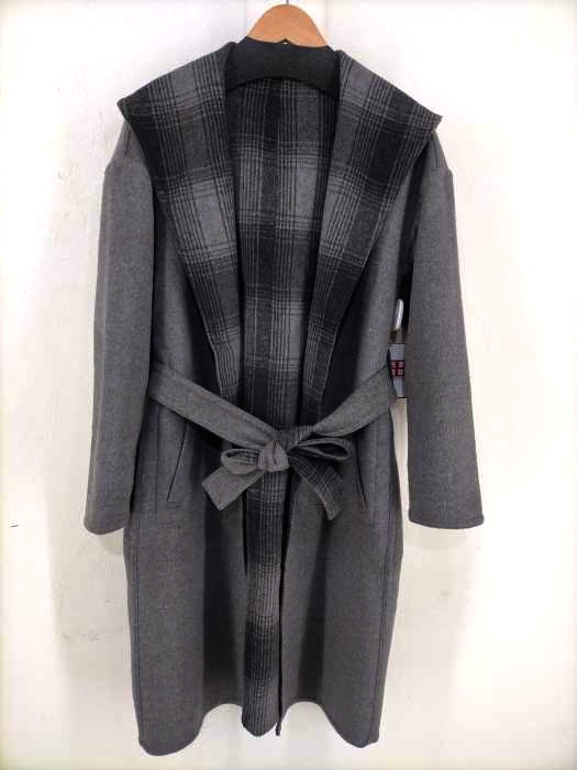 SIMPLICITE（シンプリシテェ） 17AW リバーシブルウールトッパーフードコート レディース アウター