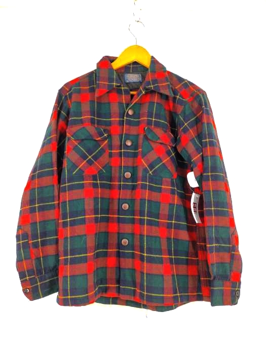 PENDLETON（ペンドルトン） 60S ボックスチェック柄ウールシャツ メンズ トップス