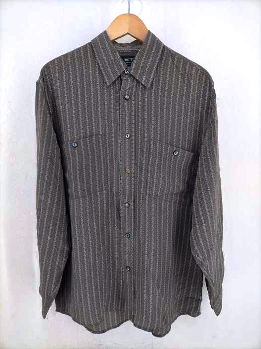 USED古着（ユーズドフルギ） 総柄シルクシャツ メンズ トップス