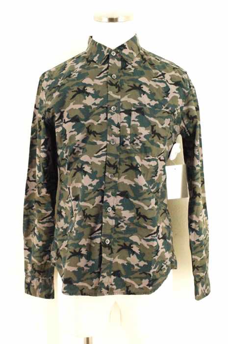 RAGEBLUE （レイジブルー） 迷彩柄シャツ メンズ トップス