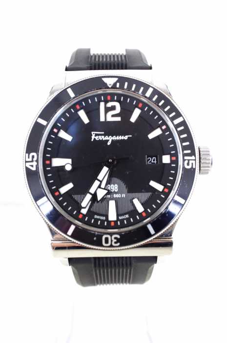 Salvatore Ferragamo （サルヴァトーレフェラガモ） FERRAGAMO 1898　クオーツ腕時計 メンズ 腕時計