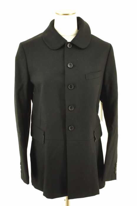 BLACK COMME des GARCONS （ブラックコムデギャルソン） AD2011 ラウンドカラージャケット レディース アウター