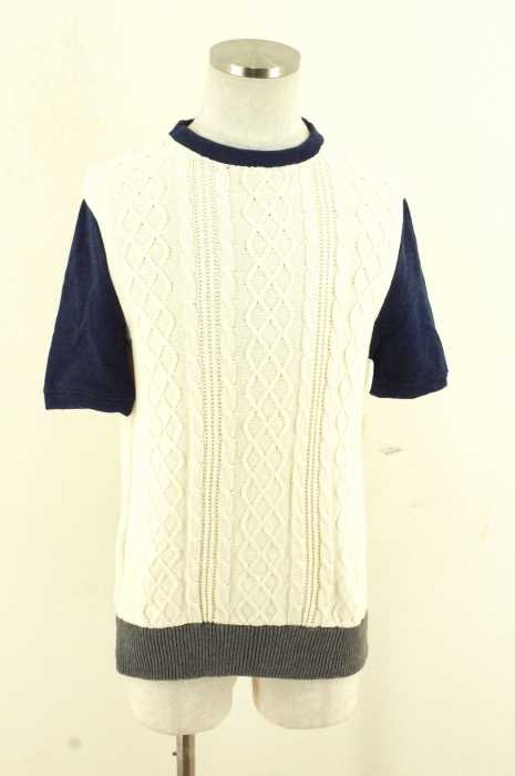 DISCOVERED （ディスカバード） ケーブルニットカットソー メンズ トップス