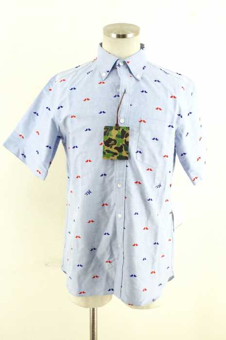 A BATHING APE （アベイシングエイプ） 総柄半袖シャツ メンズ トップス