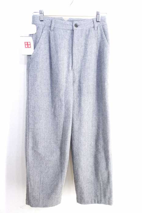 PAR ICI（パーリッシィ） ヘリンボーンウールワイドパンツ レディース パンツ