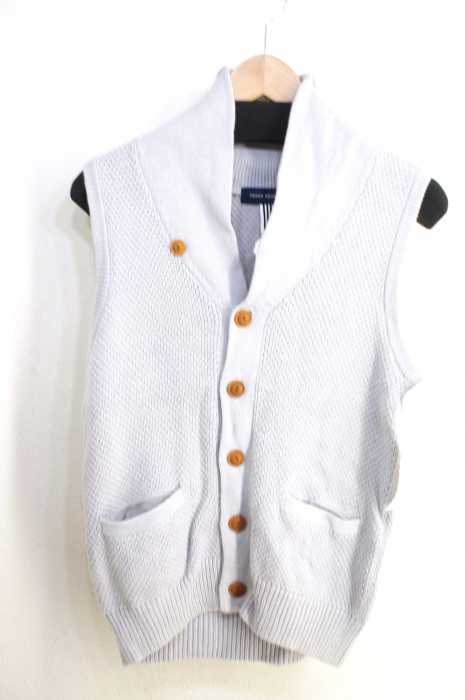 URBAN RESEARCH (アーバンリサーチ) ショールカラー ニットベスト メンズ トップス