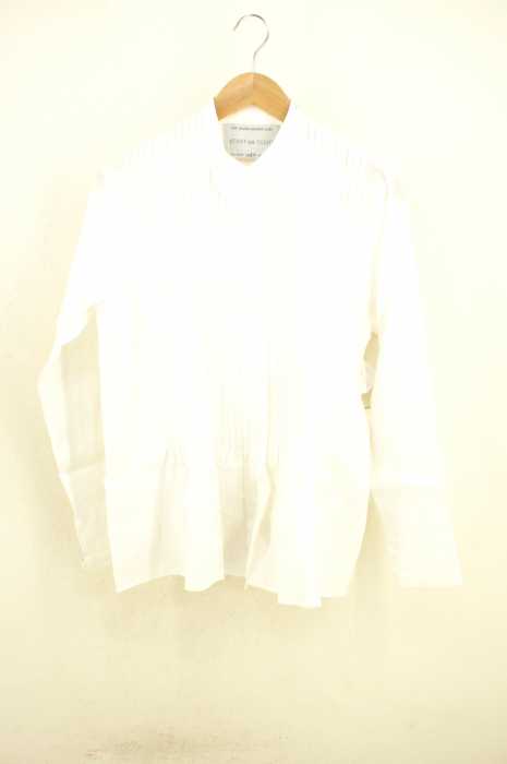 STAMP AND DIARY() リネンピンタックブラウス レディース トップス