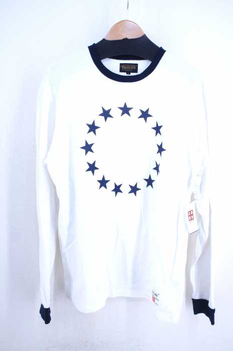 TOYPLANE （トイプレーン） スタープリントクルーネックTee メンズ トップス