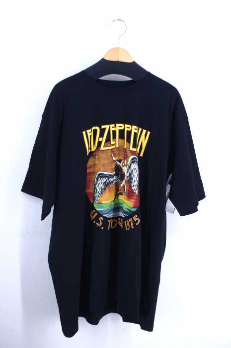 USED古着  （ユーズドフルギ） LED ZEPPELIN オーバーサイズバンドTシャツ メンズ トップス