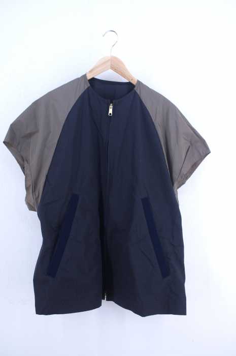 kolor（カラー） 13SS　ノーカラー切替ベスト メンズ トップス