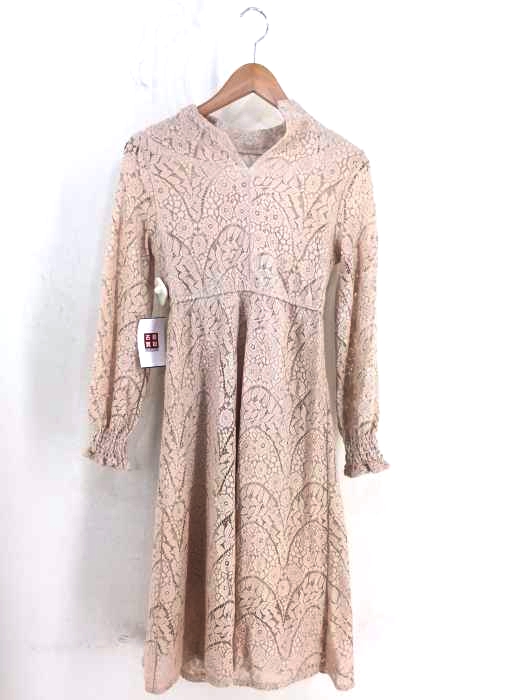 USED古着(ユーズドフルギ) レースハイネックワンピース レディース ワンピース