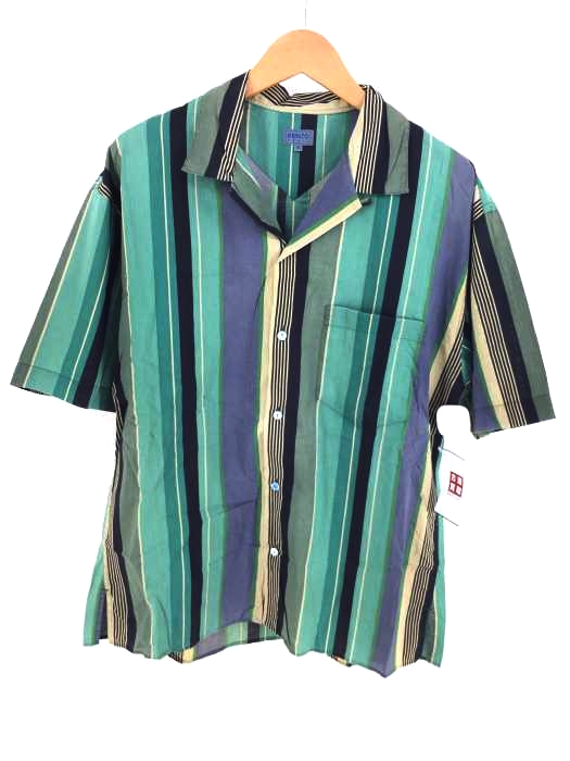 KENZO PARIS(ケンゾーパリス) 90年代 ストライプ開襟シャツ メンズ トップス