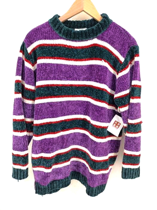 jouetie(ジュエティ) 19AW マルチボーダーモールニット レディース トップス