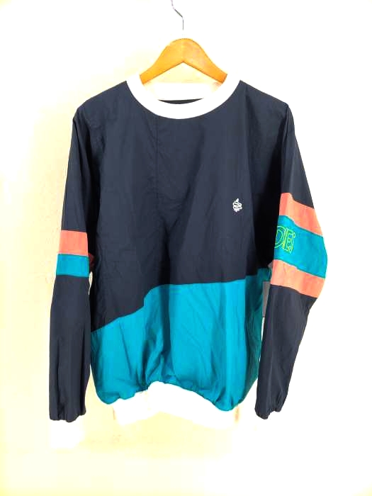ALDIES（アールディーズ） Loud Big Crew Neck ナイロンクルーネックスウェット メンズ トップス