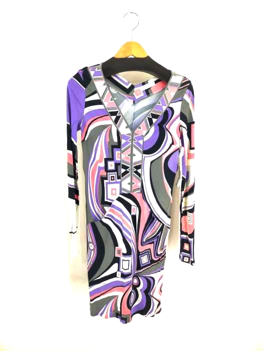 EMILIO PUCCI（エミリオプッチ） 総柄ワンピース レディース ワンピース
