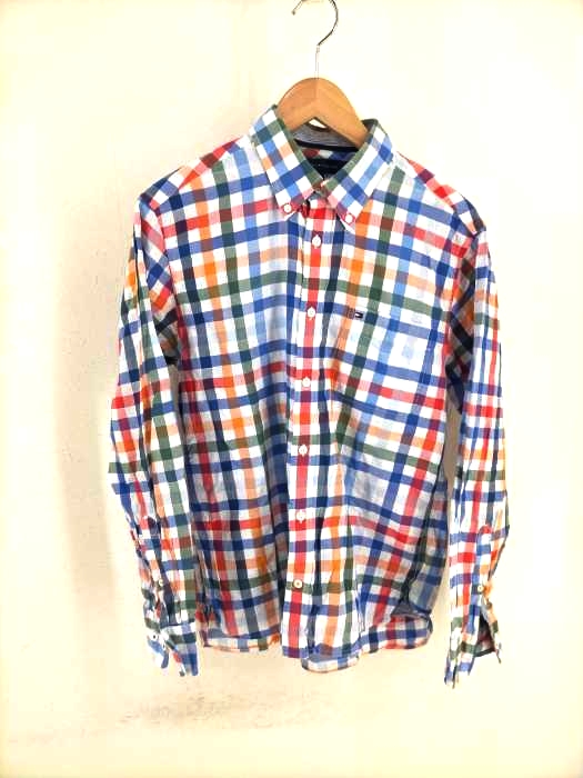 TOMMY HILFIGER（トミーヒルフィガー） チェック柄ボタンダウンシャツ メンズ トップス