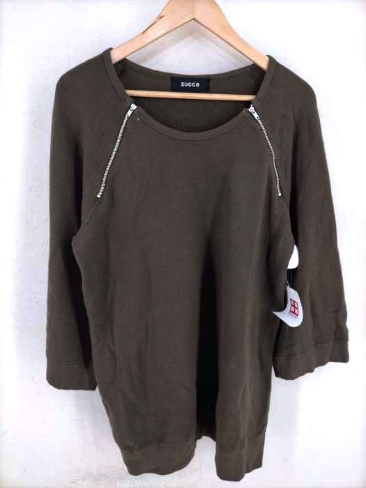 ZUCCa（ズッカ） ジップデザインスウェット レディース トップス