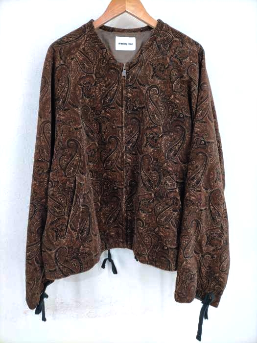 MONKEY TIME（モンキータイム） 20AW PAISLEY CORD PRINT ZIP BLOUSON メンズ アウター