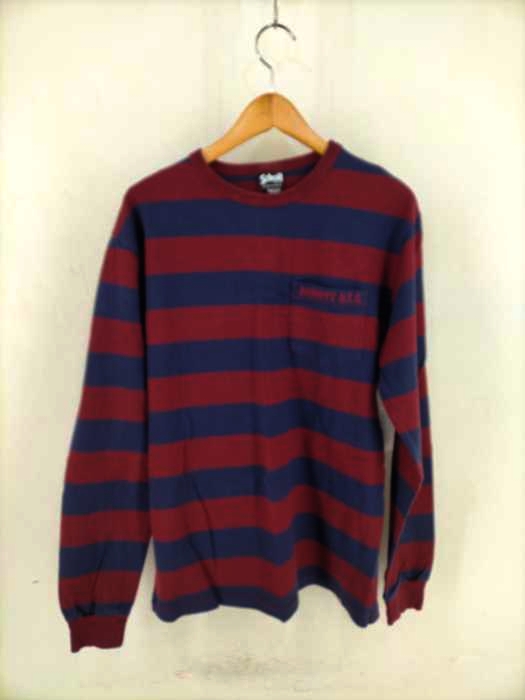 Schott NYC(ショット ニューヨーク) ボーダーロングTシャツ メンズ トップス