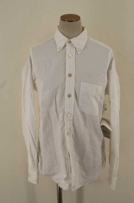 FWK engineered garments (エフダブリューケーエンジニアードガーメンツ) ドット柄ワークシャツ レディース トップス